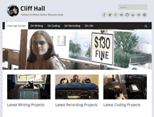 Tablet Screenshot of cliffordhall.com